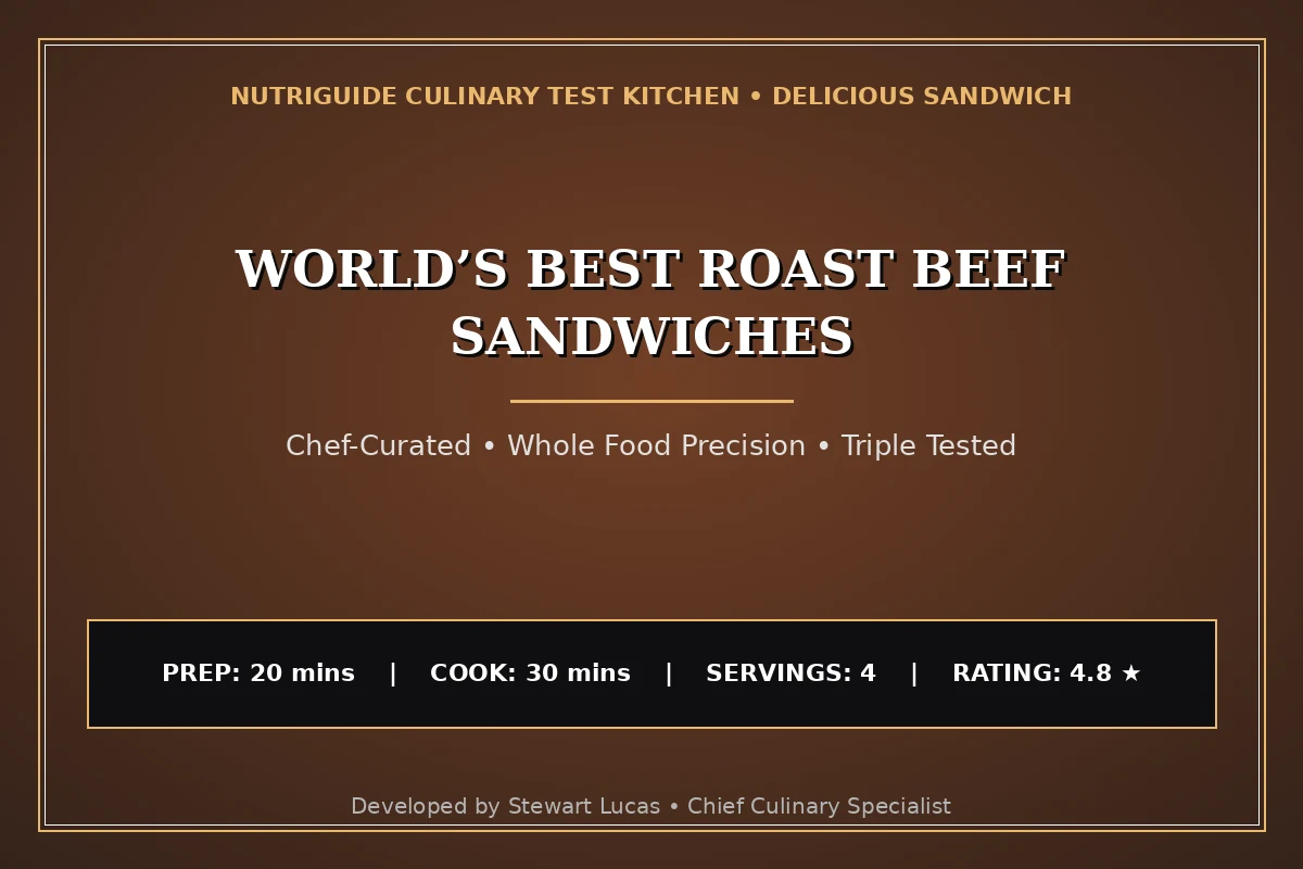 World’S Best Roast Beef Sandwiches
