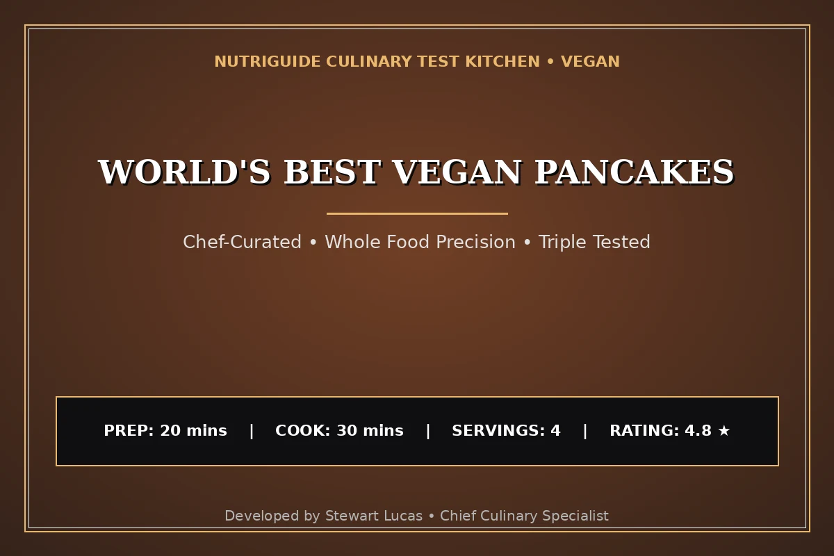 World'S Best Vegan Pancakes