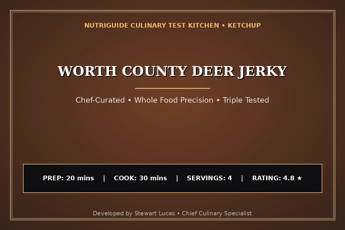 Worth County Deer Jerky
