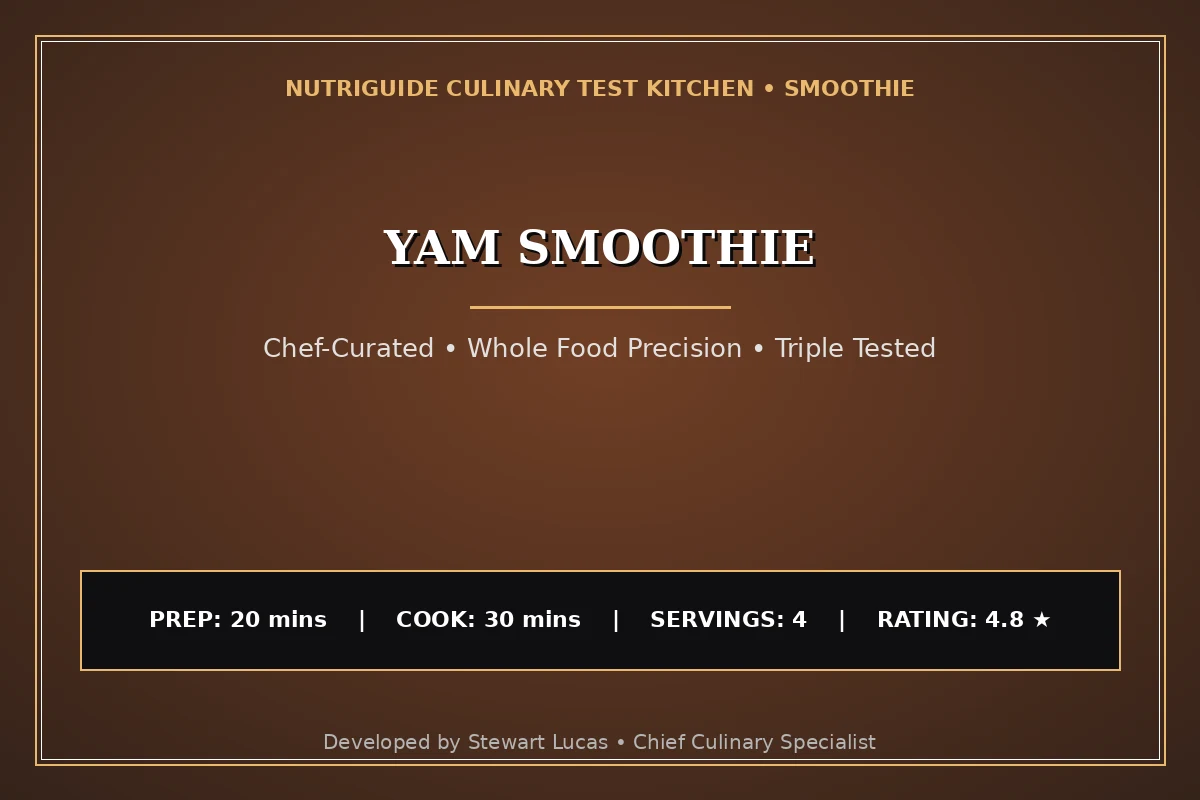 Yam Smoothie
