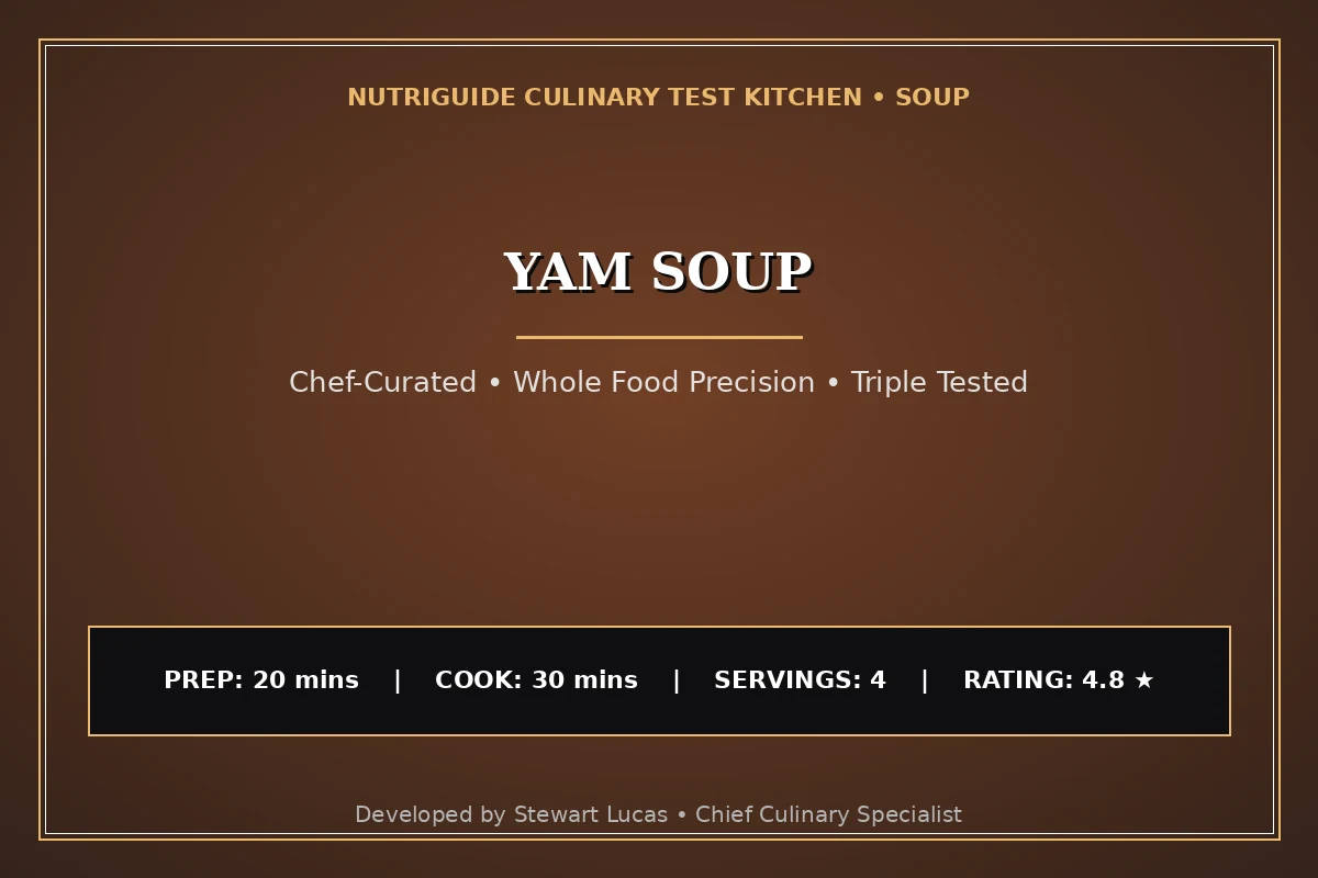 Yam Soup