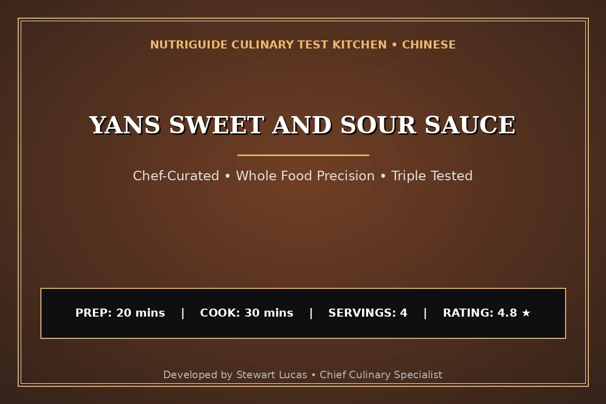 Yans Sweet And Sour Sauce