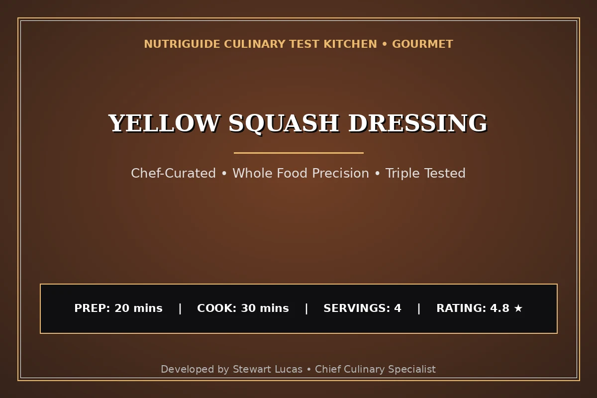 Yellow Squash Dressing