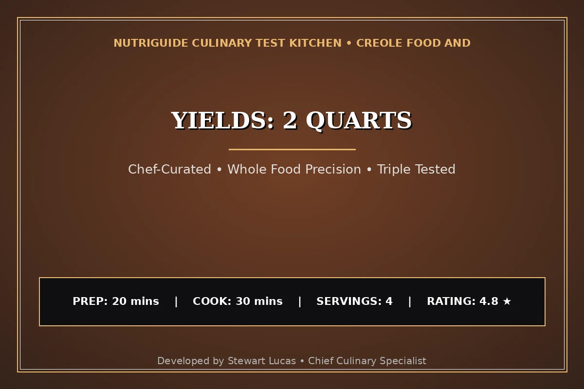 Yields: 2 Quarts