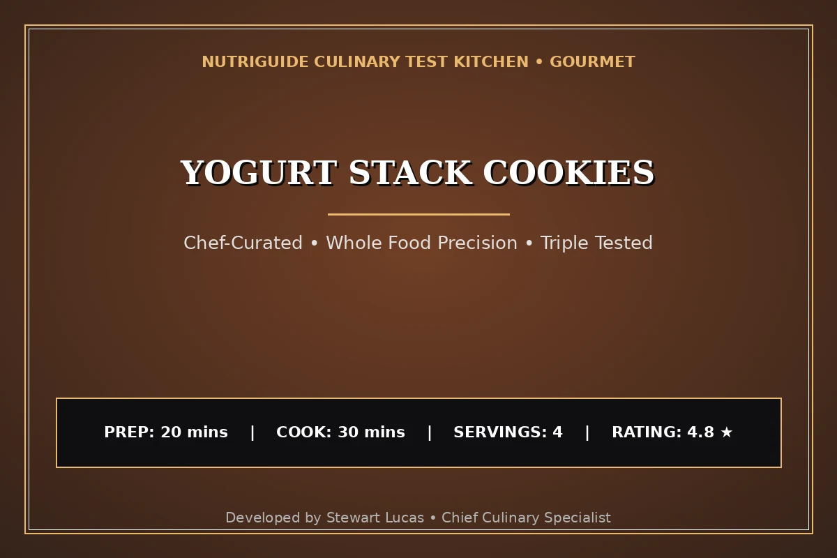 Yogurt Stack Cookies