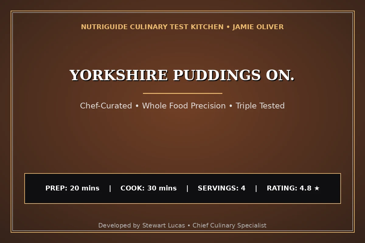 Yorkshire Puddings On.