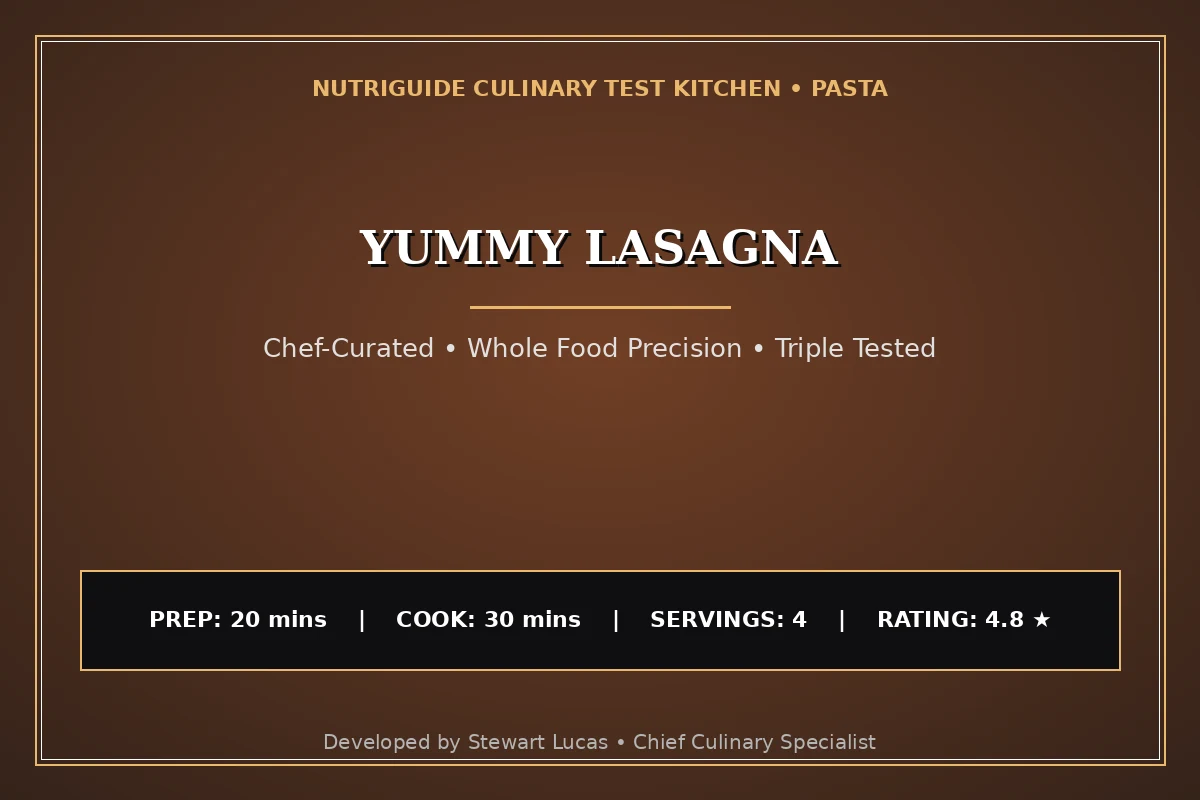 Yummy Lasagna