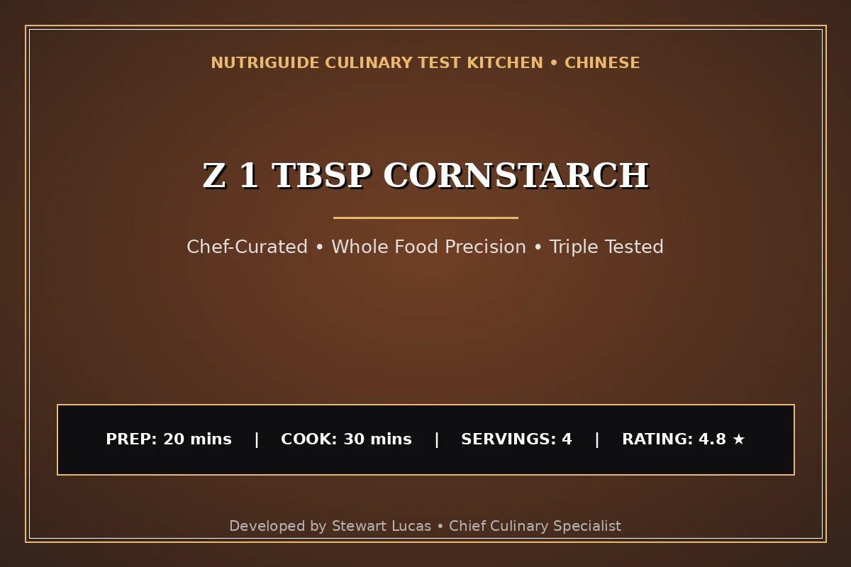 Z 1 Tbsp Cornstarch