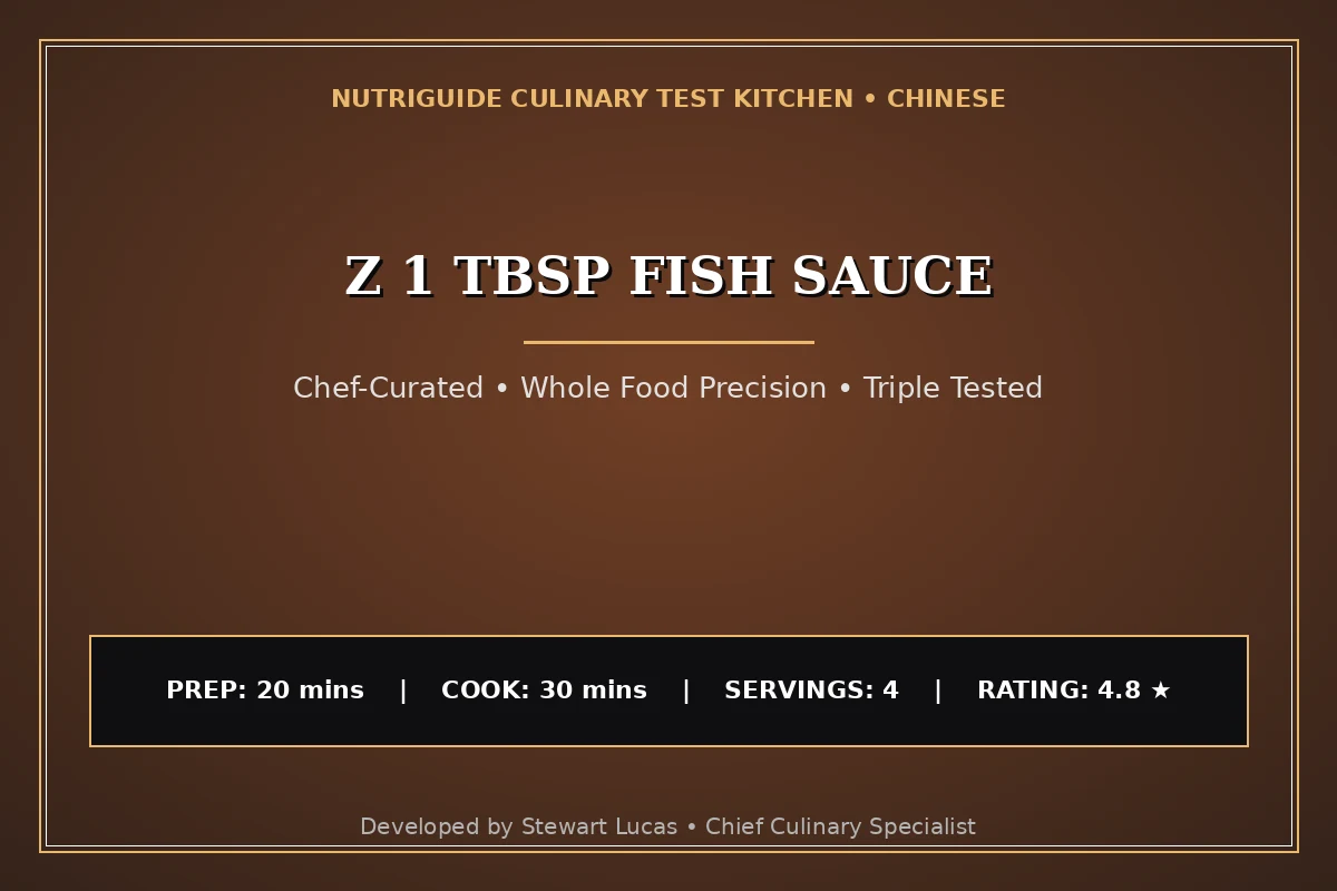Z 1 Tbsp Fish Sauce