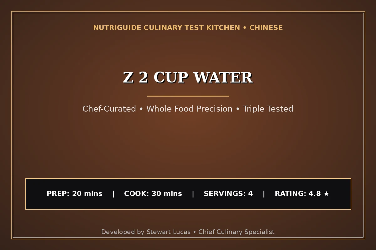 Z 2 Cup Water