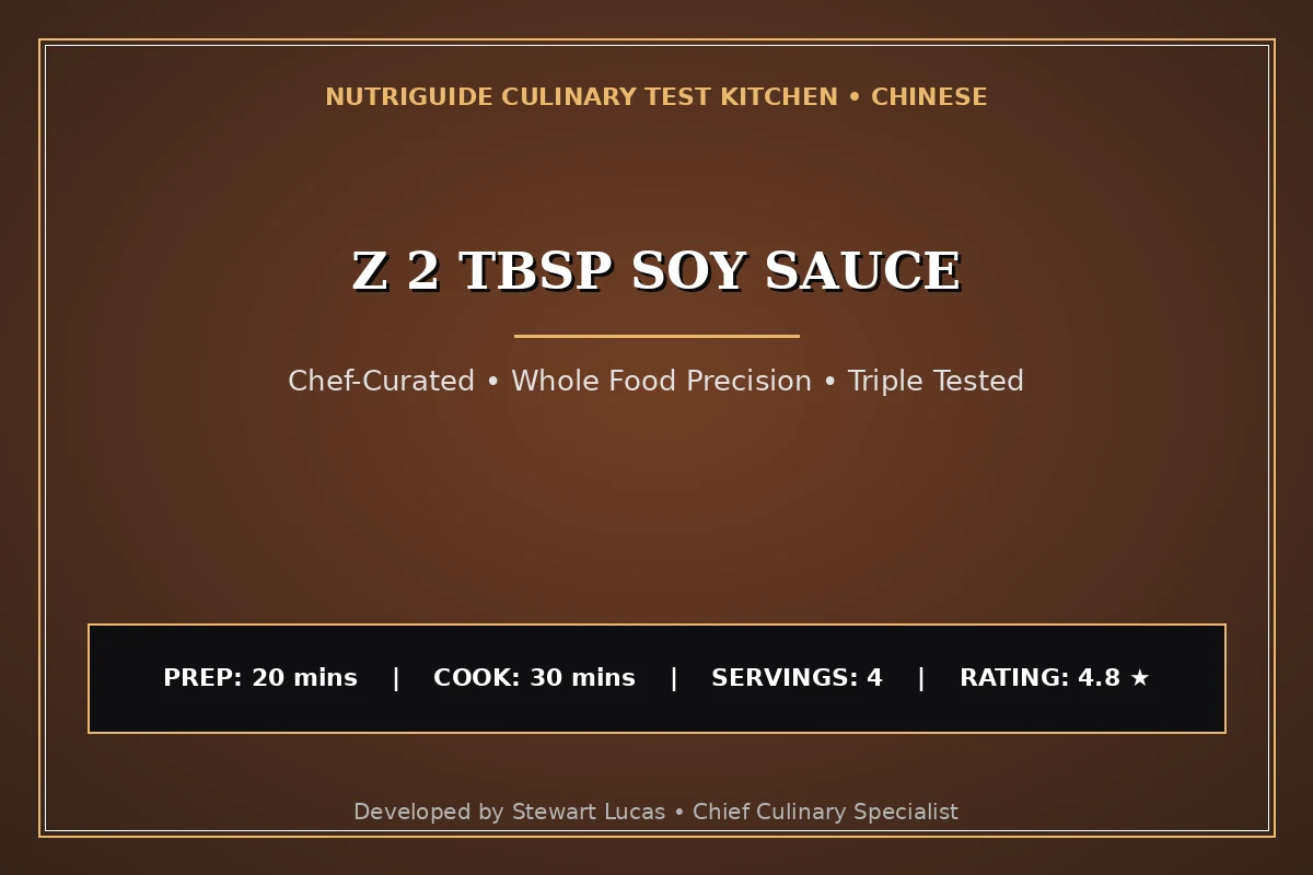Z 2 Tbsp Soy Sauce