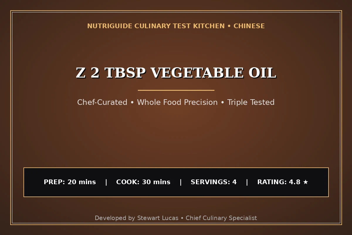 Z 2 Tbsp Vegetable Oil
