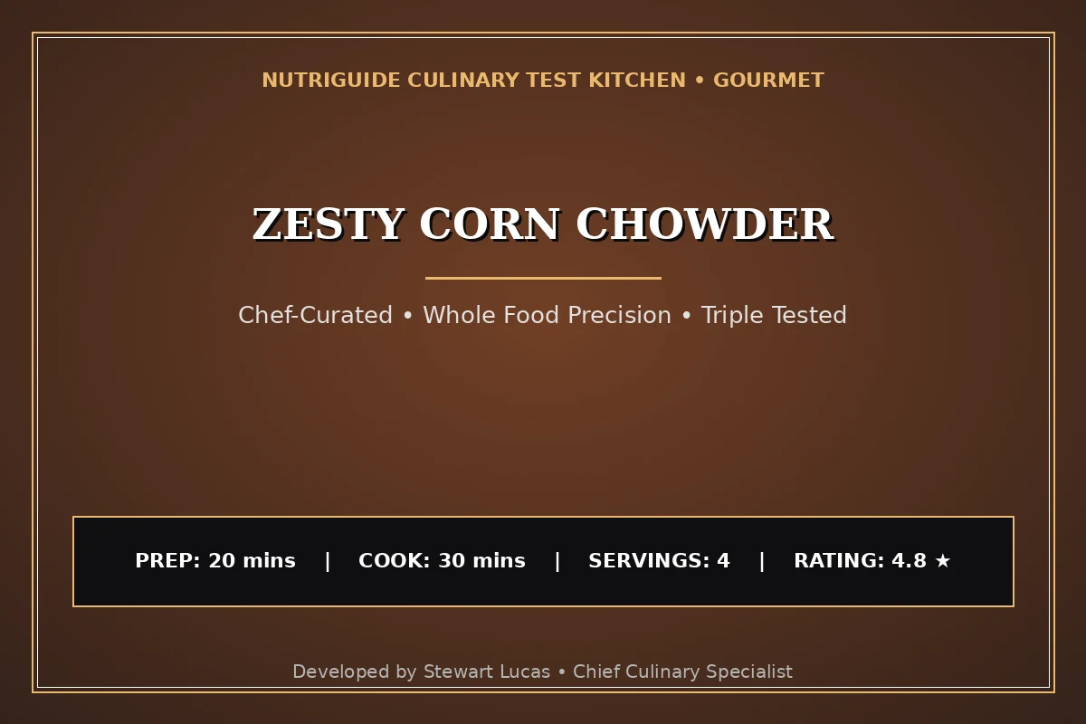 Zesty Corn Chowder