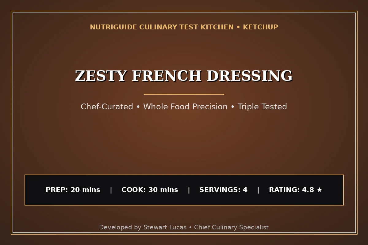 Zesty French Dressing