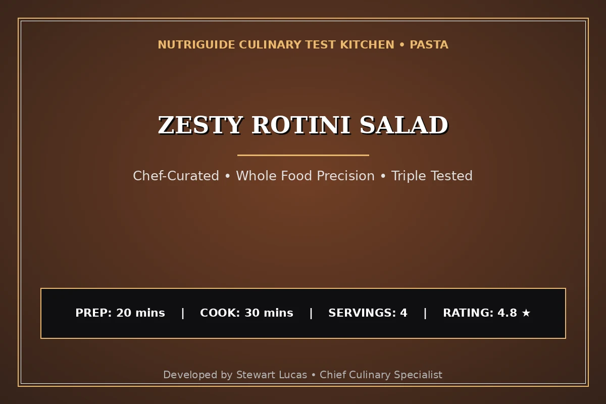 Zesty Rotini Salad