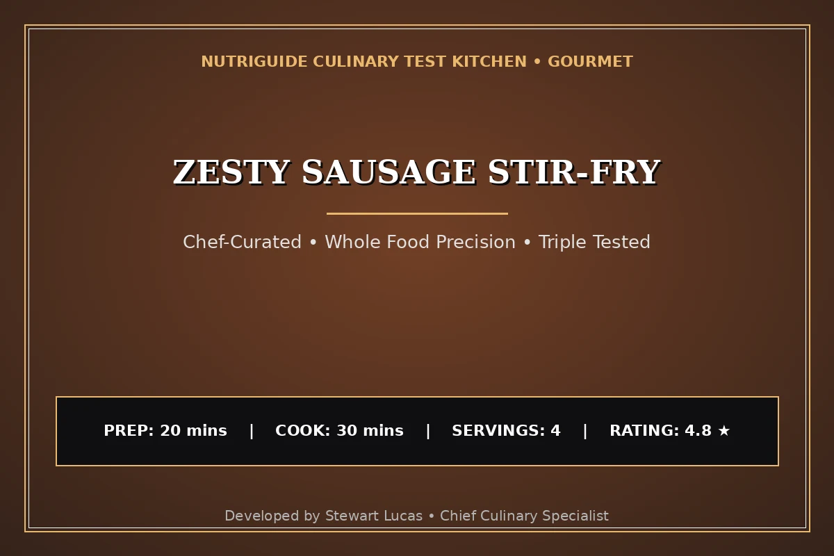 Zesty Sausage Stir-Fry