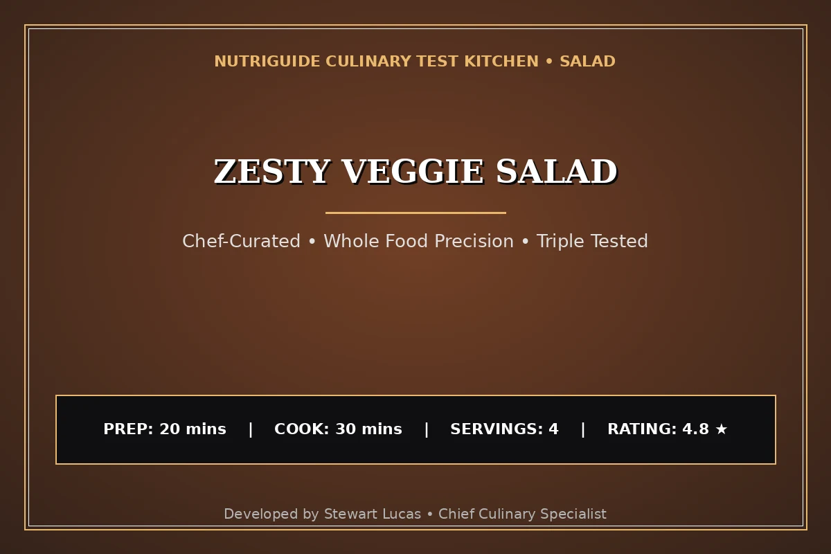 Zesty Veggie Salad