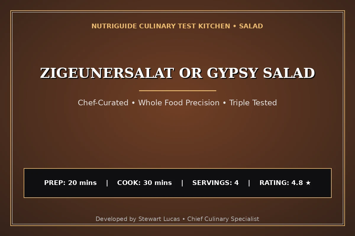 Zigeunersalat Or Gypsy Salad