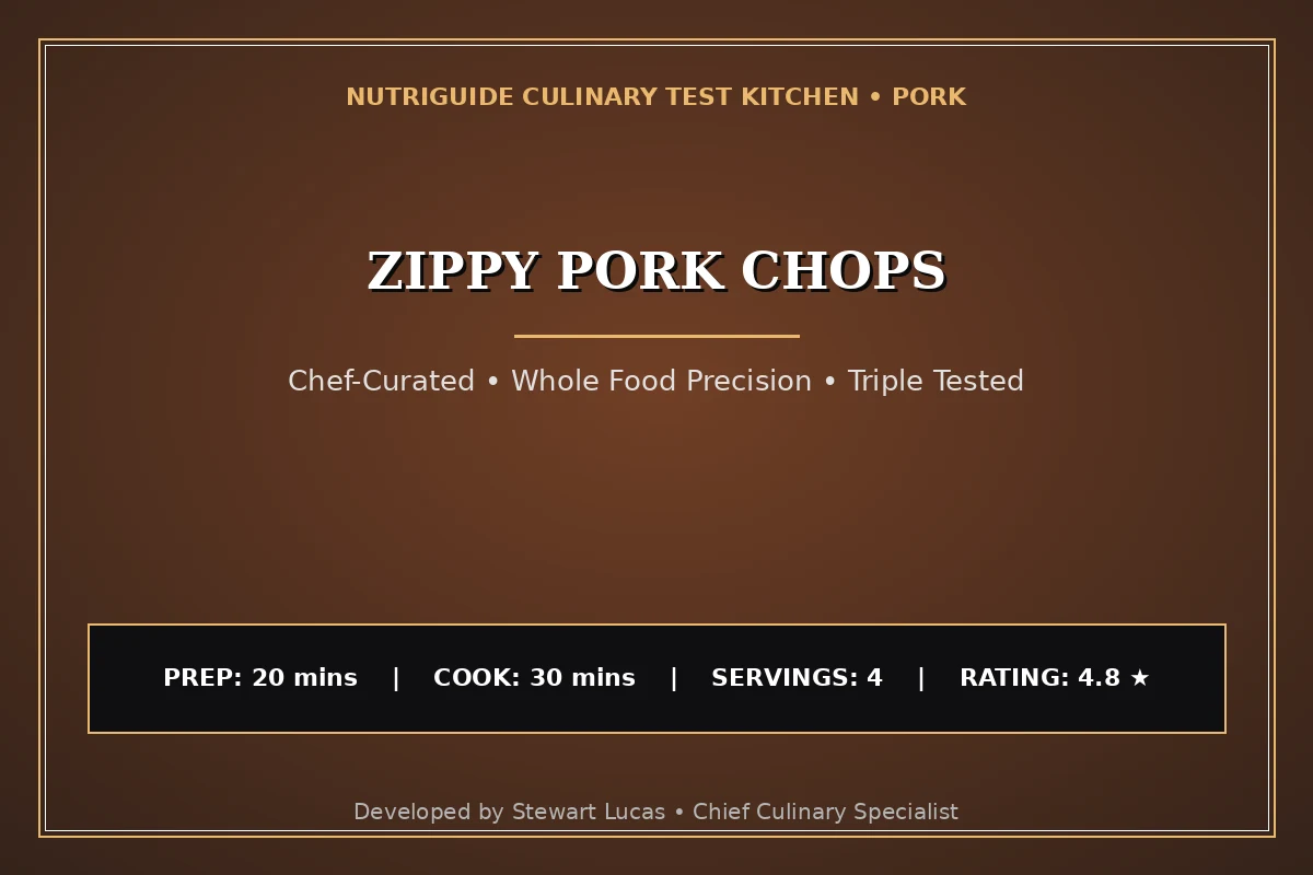 Zippy Pork Chops