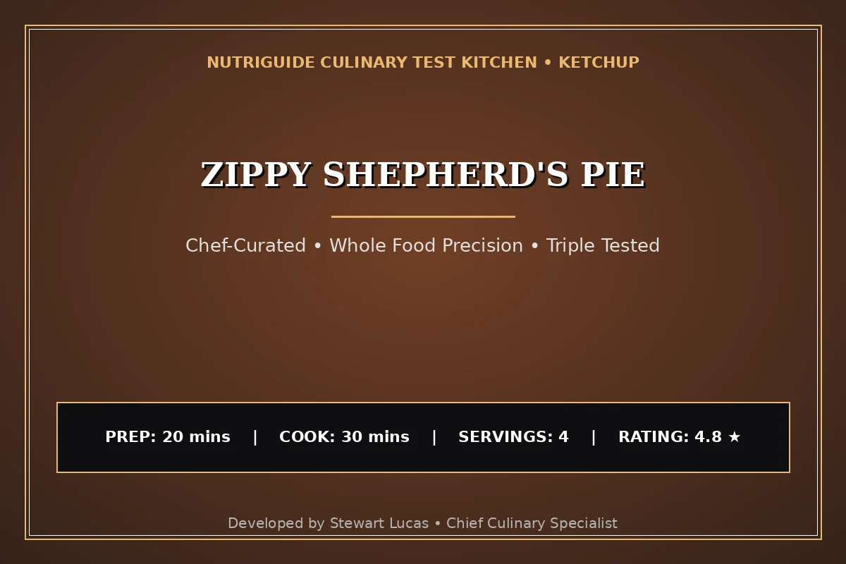 Zippy Shepherd'S Pie
