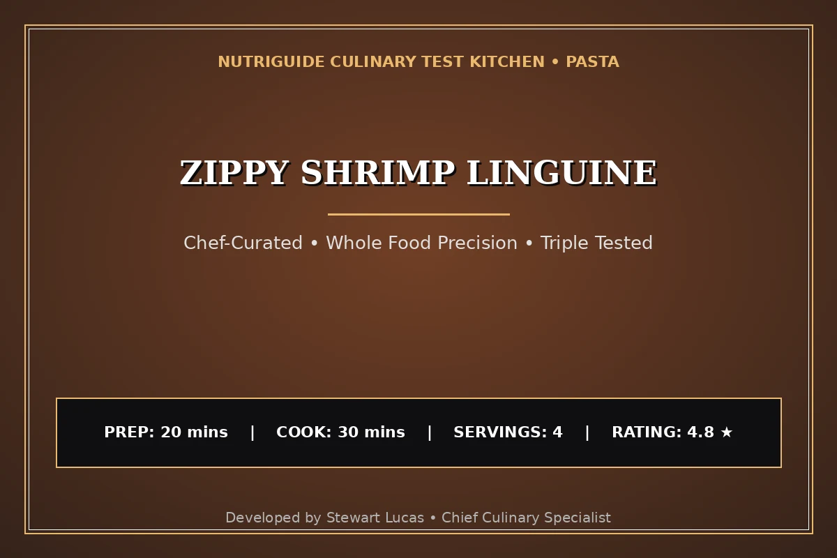 Zippy Shrimp Linguine