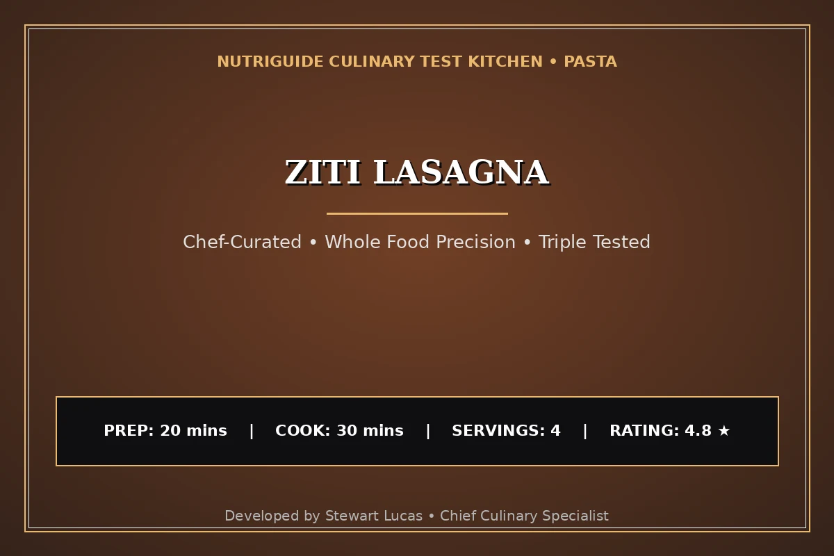 Ziti Lasagna