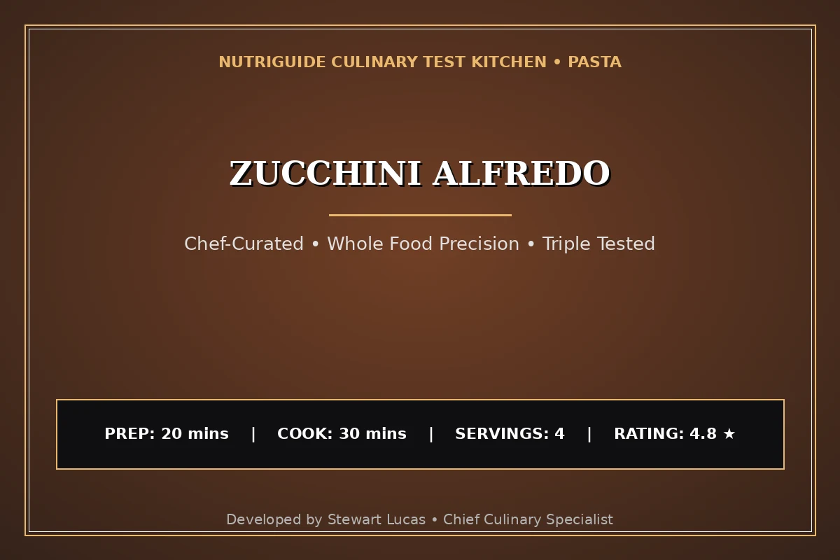 Zucchini Alfredo