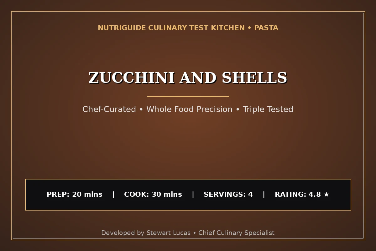 Zucchini And Shells
