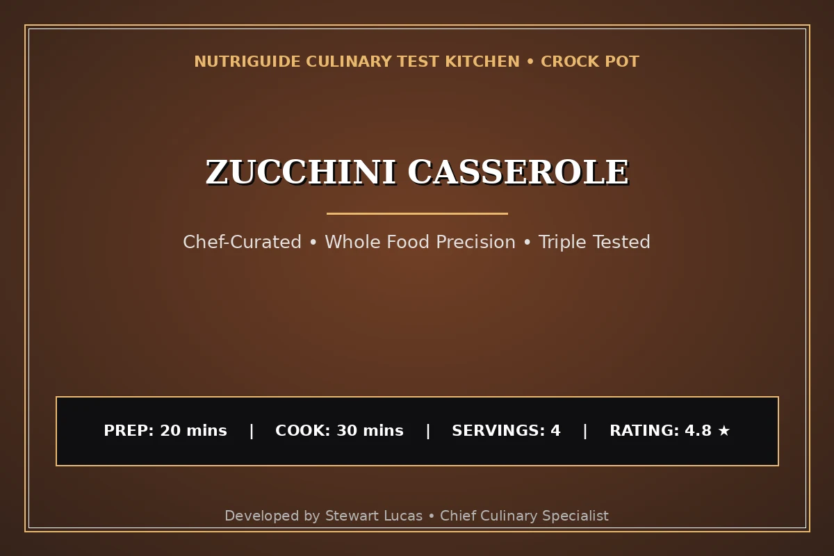 Zucchini Casserole