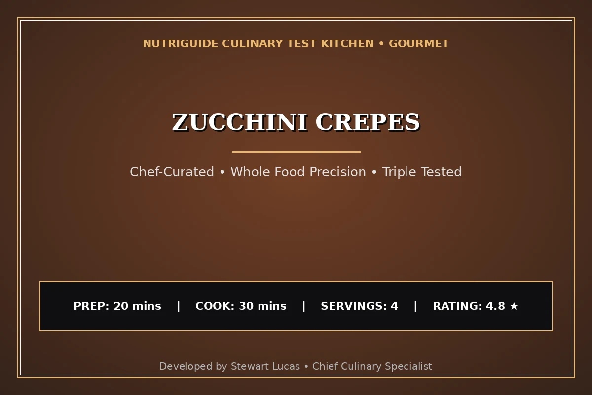 Zucchini Crepes