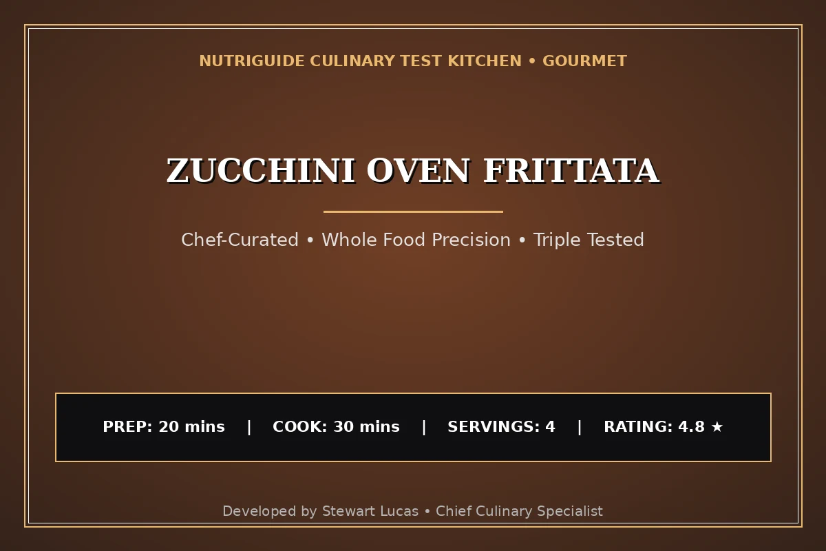 Zucchini Oven Frittata