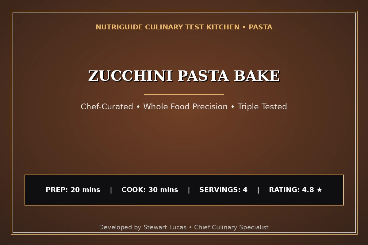 Zucchini Pasta Bake