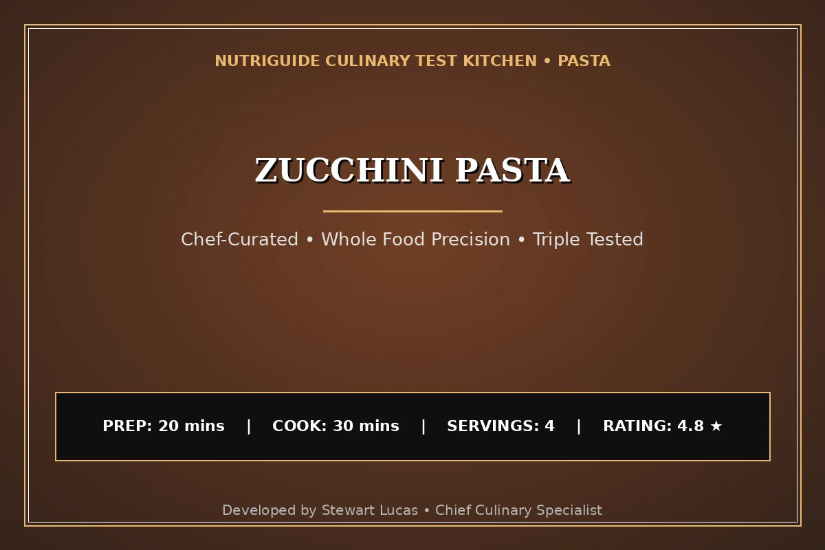 Zucchini Pasta