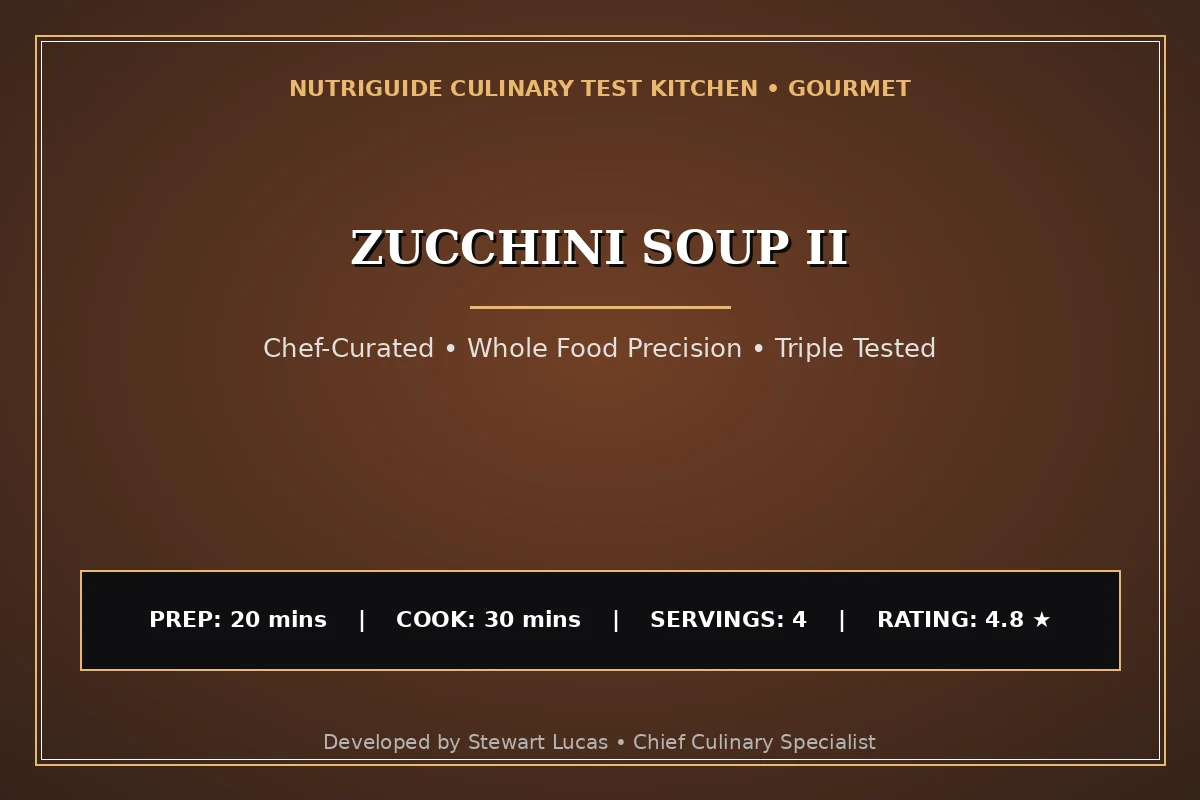Zucchini Soup Ii