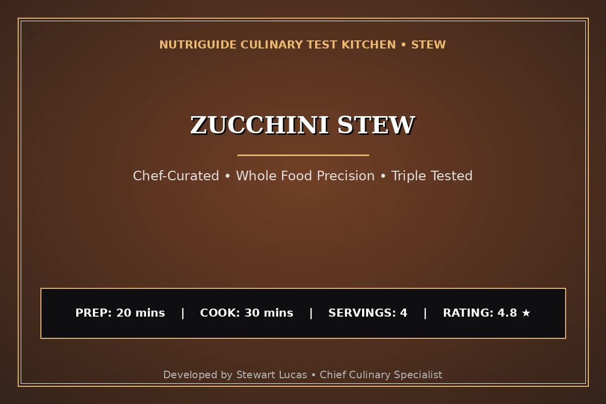 Zucchini Stew