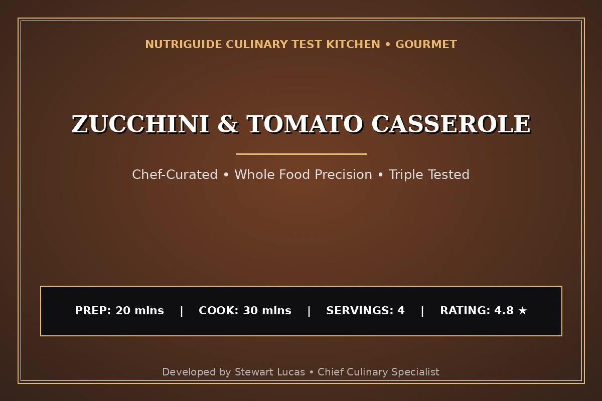 Zucchini & Tomato Casserole