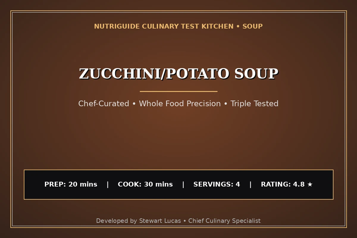 Zucchini/Potato Soup